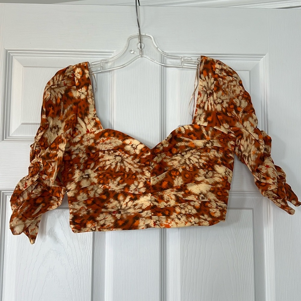 4/$20 NWOT Zara crop top - Picture 1 of 3